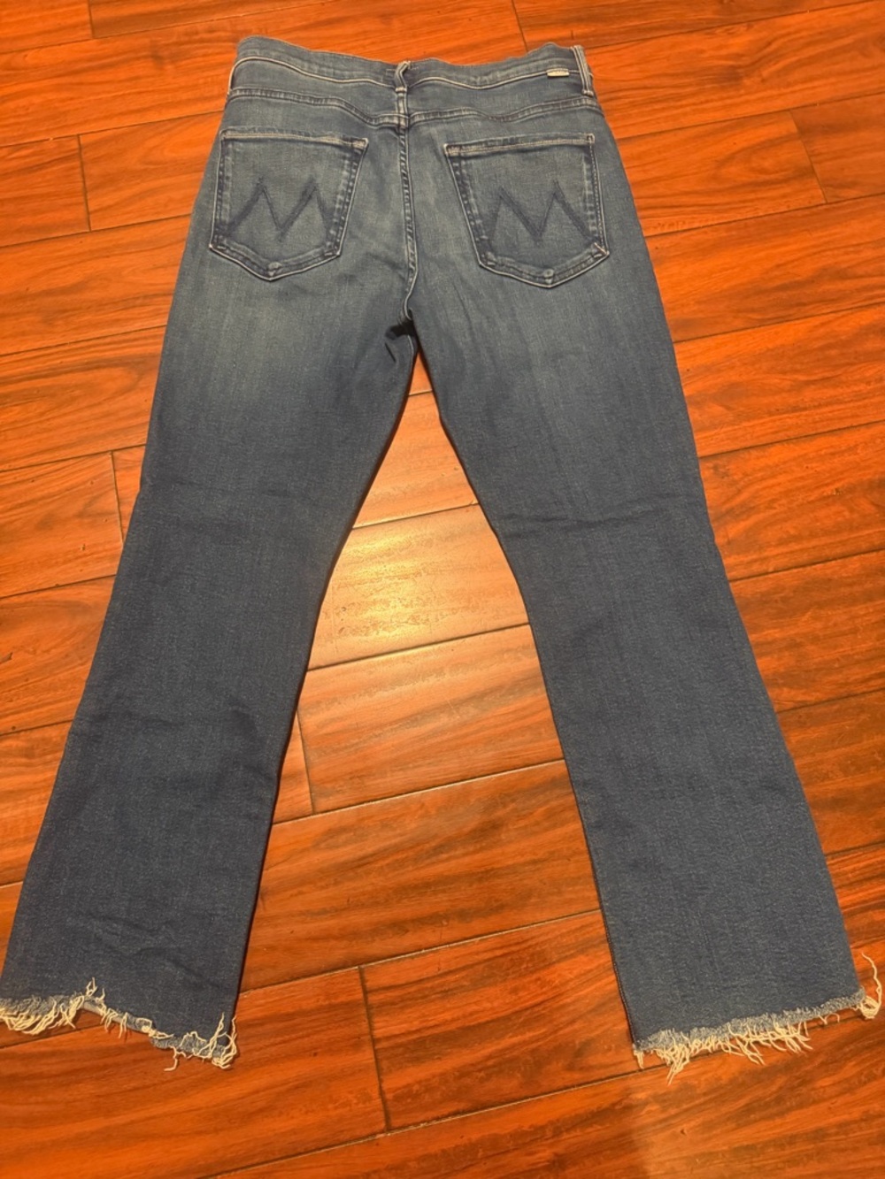 MOTHER The insider  Ankle Fray  Jeans - Light Blue - Picture 11 of 11